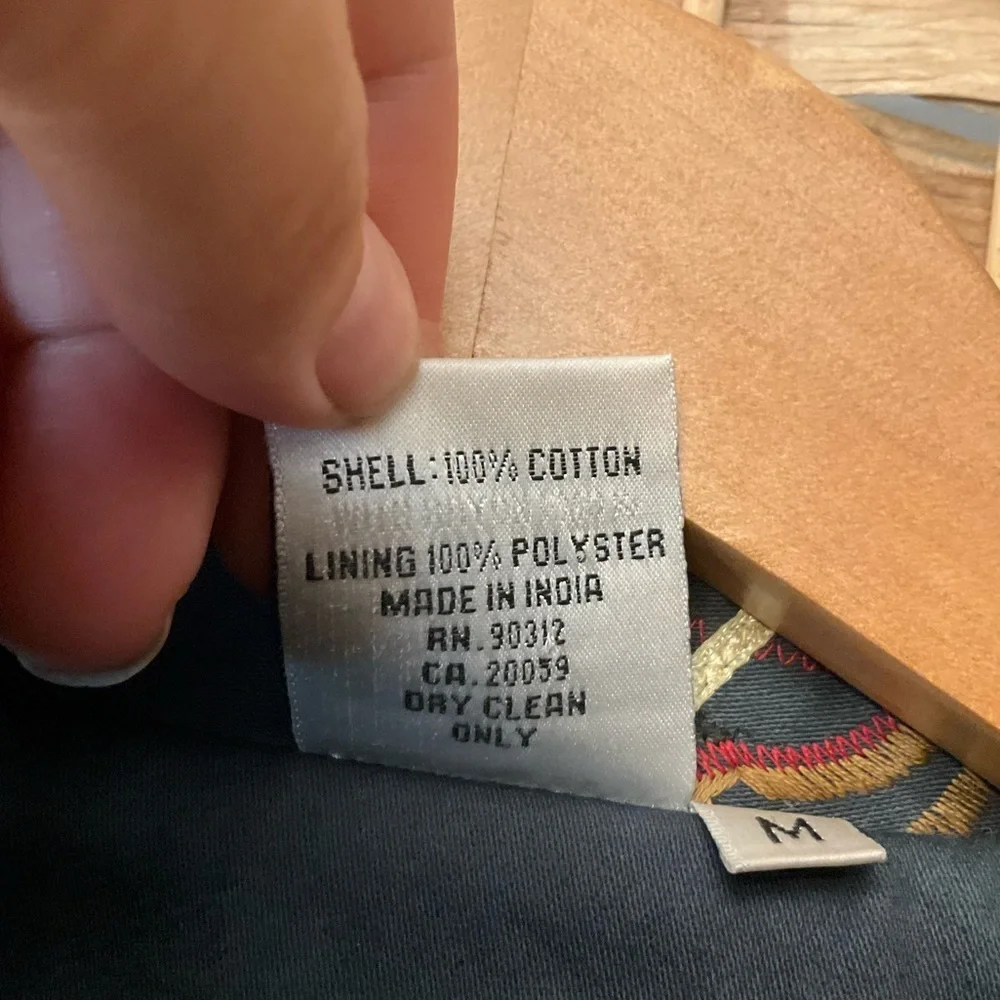 Vintage Parsley and Sage Quilt Trim Jacket - Picture 13 of 16